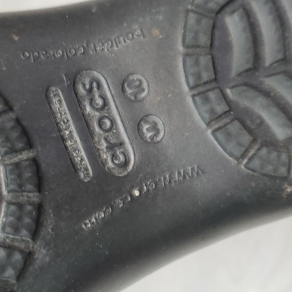 Crocs Women Kadee Comfort Rubber Loafer Flats shoes sz 10 - Picture 11 of 11